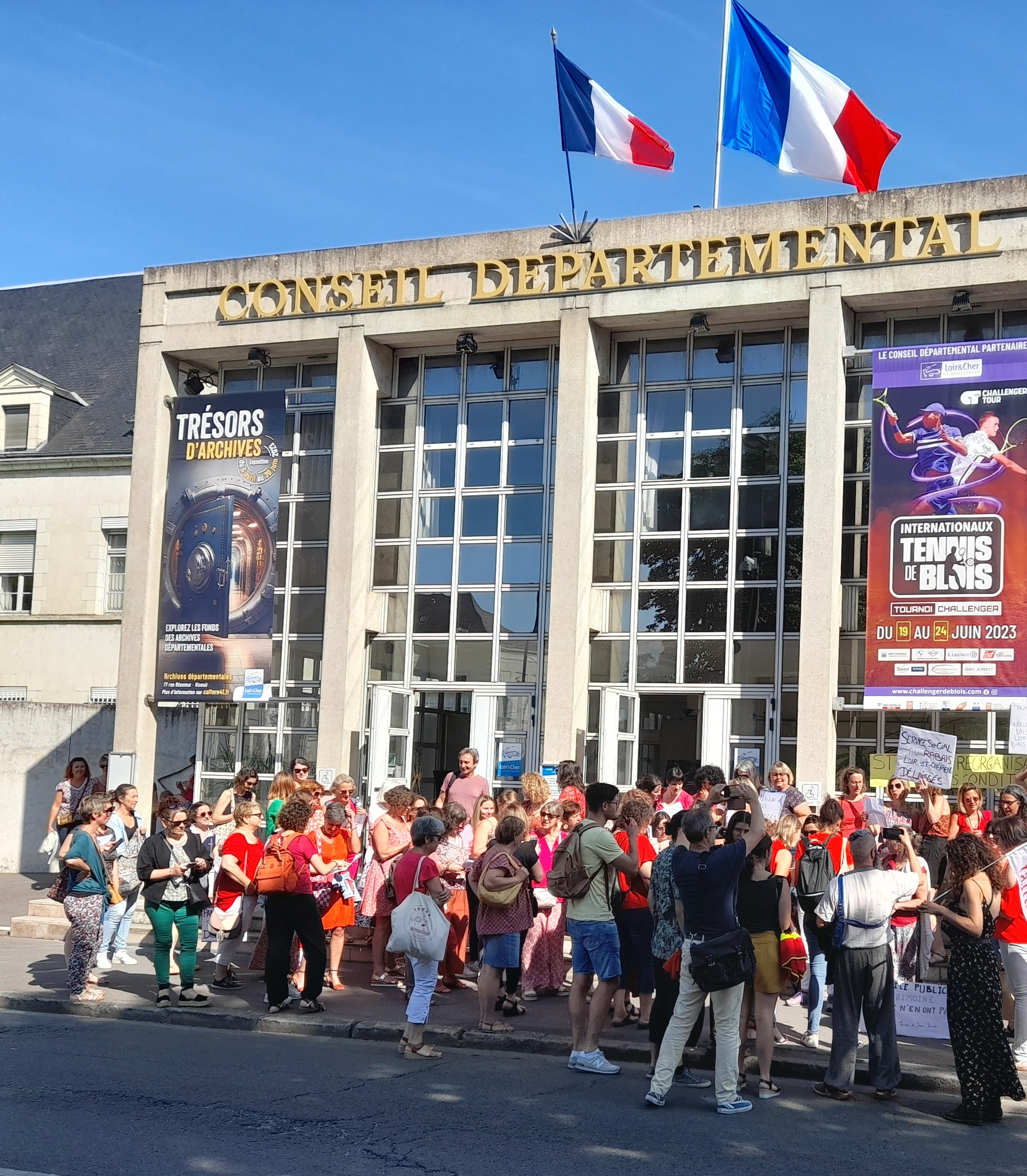 MDCS mobilisées à Blois